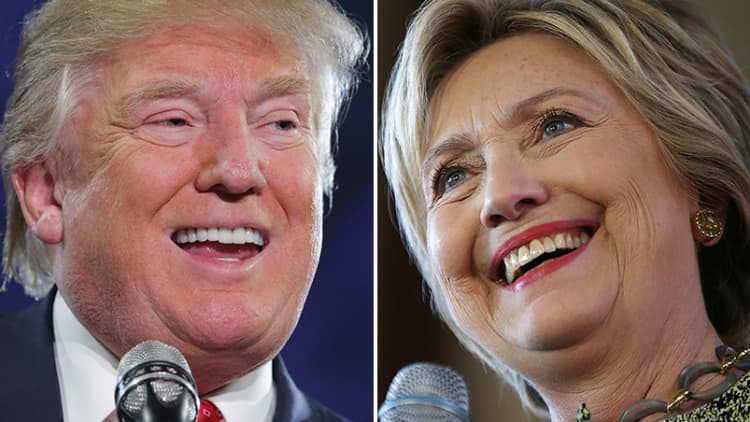 Clinton, Trump claim victory in Empire State