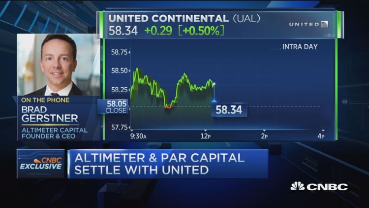 Altimeter CEO on United: Collaboration led to terrific outcome