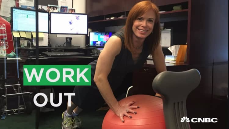 Deskercise or die! The business of office workouts