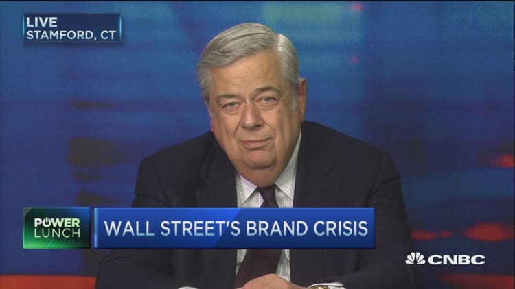 Wall Street's brand crisis