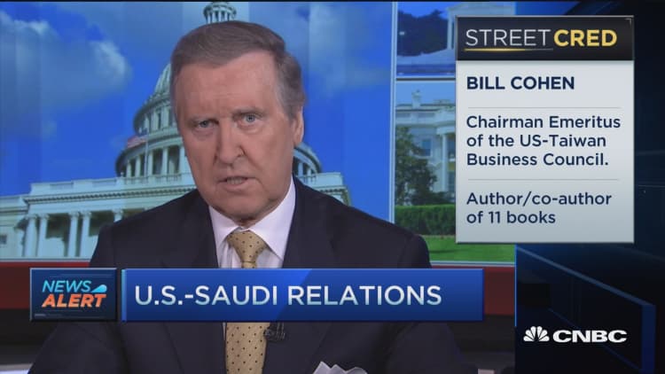 Bill Cohen: Concerns with US & Saudi Arabia relations 