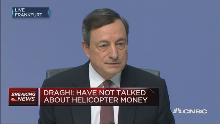 ECB's Draghi responds to criticism from Germany