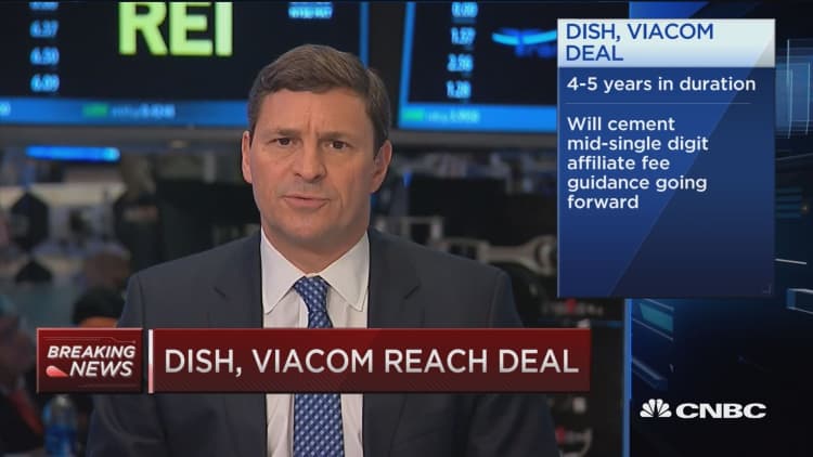Dish, Viacom reach deal 