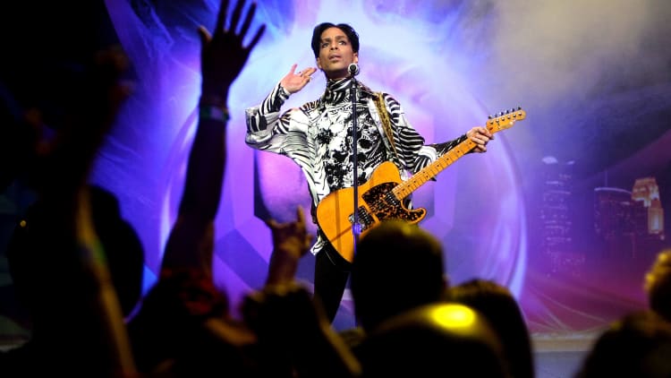 Prince's legendary career