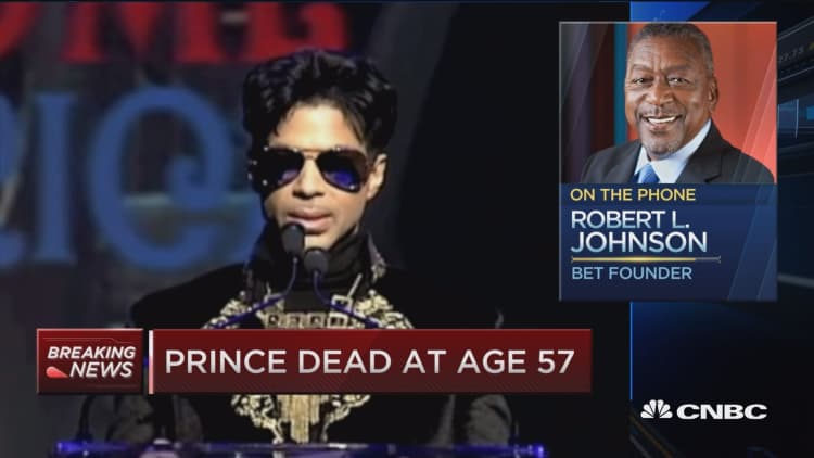 BET's Johnson: Prince was a 'unique genius'
