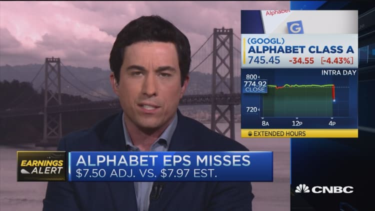 Alphabet misses on both top and bottom