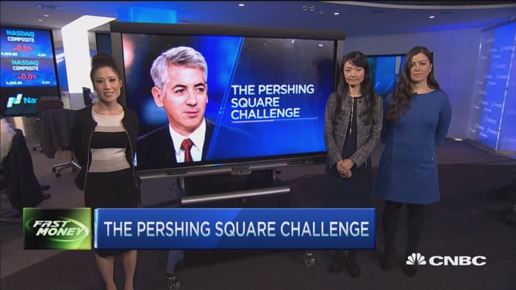 The Pershing Square Challenge winners