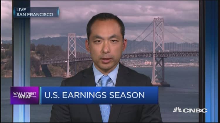 US earnings surprise on the upside: Baker Avenue CIO