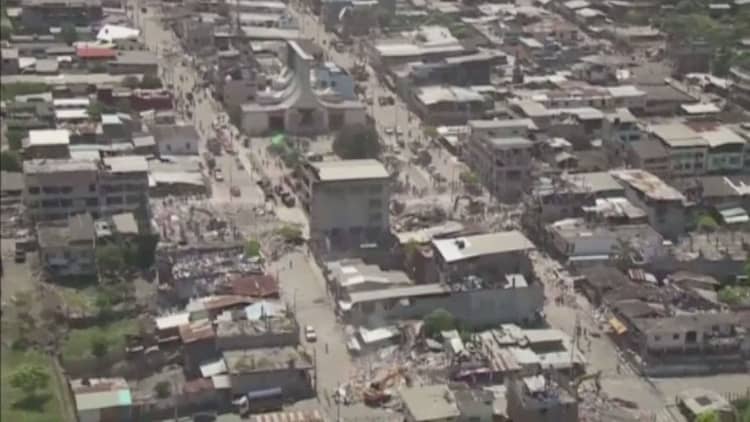 Ecuador shaken by another earthquake