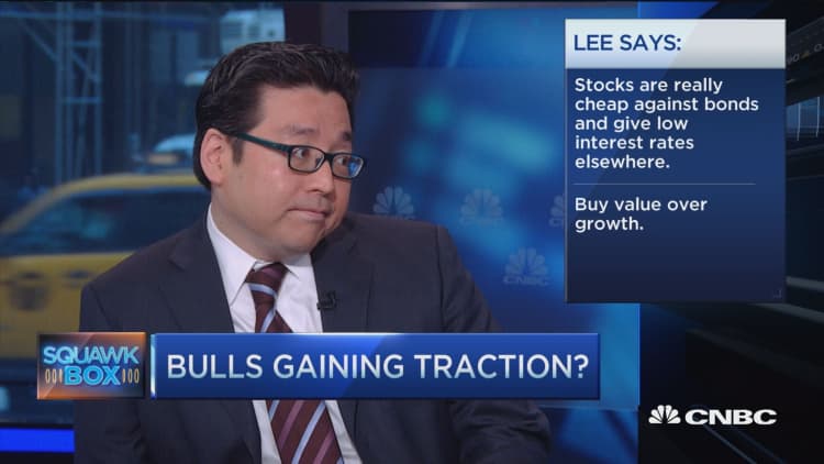 Bulls gaining traction: Tom Lee 