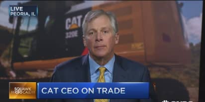 CAT misses on EPS, beats on revenues: CEO