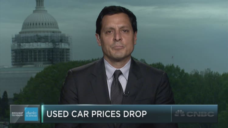 Why used car prices are falling
