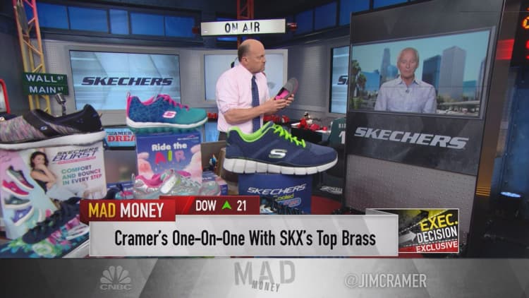 Skechers exec to Cramer: 'We could be monstrously big'