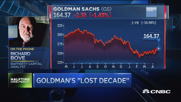 Goldman's 'lost decade'