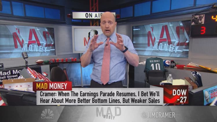 Cramer: Heartless ‘massive layoffs’ the main theme of earnings season so far
