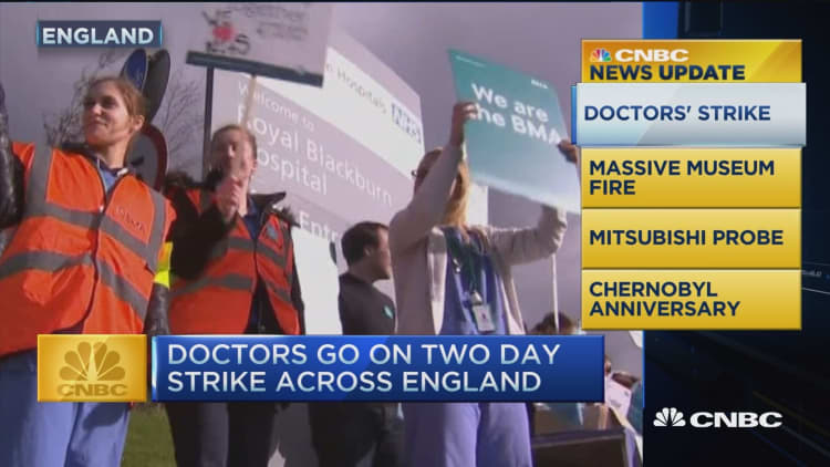CNBC update: Doctors' strike