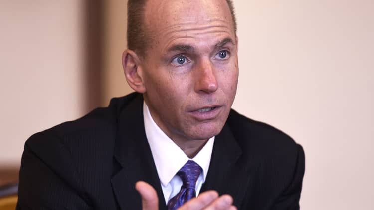 Boeing CEO Dennis Muilenburg is stepping down—Here's what four experts say it means for the company and stock