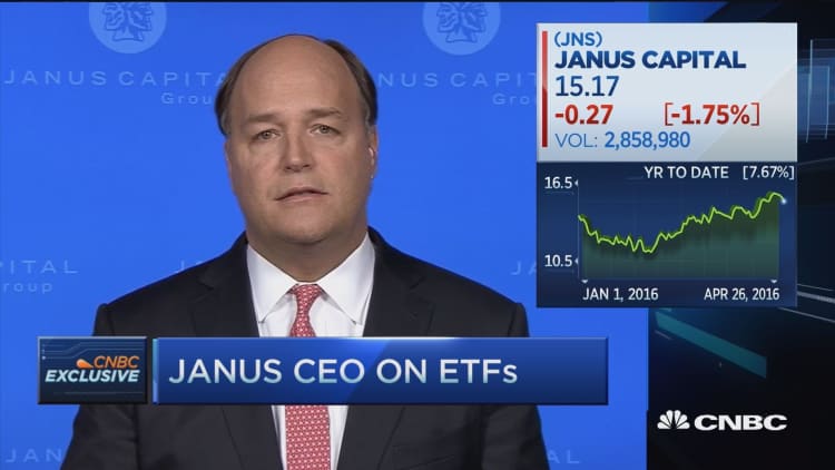 Janus CEO moves into ETFs