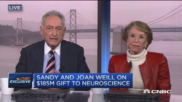 Sandy & Joan Weill's $185M gift to neuroscience