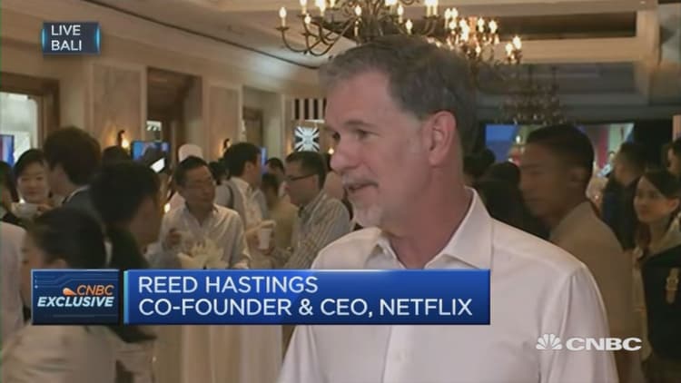 Netflix CEO: We're investing heavily on international 