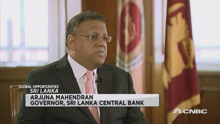 Sri Lanka's central bank expects GDP to grow 6% this year