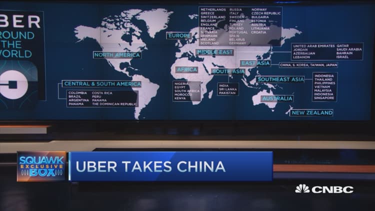 Uber CEO: Investing in China