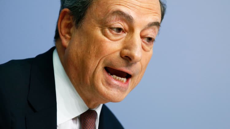 Draghi: Global recovery firming up