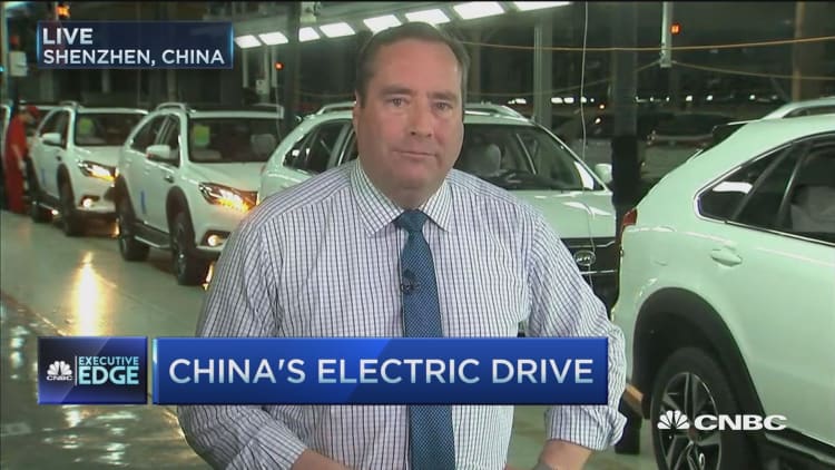 Executive Edge: China's electric cars 