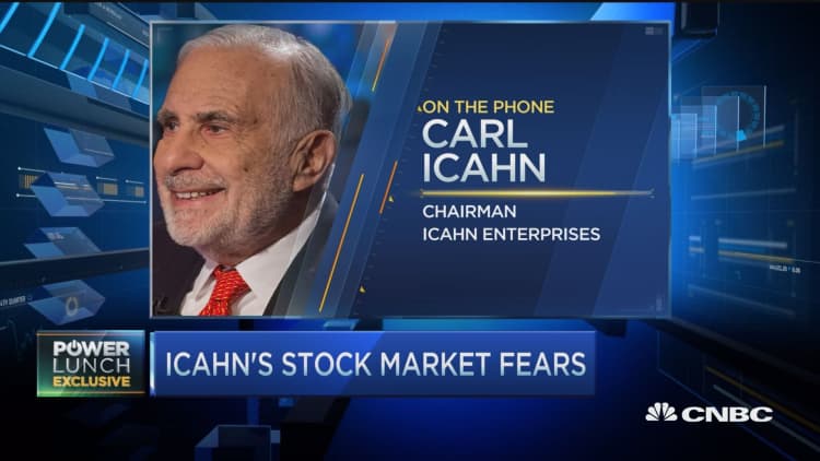 Icahn on markets: I'm still cautious