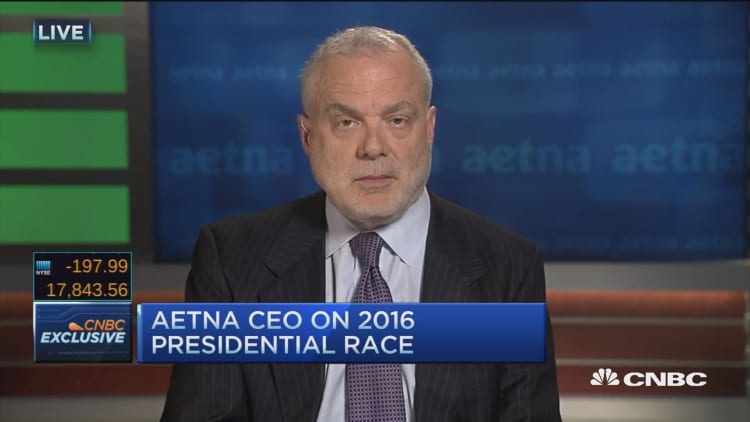 Aetna CEO: Tight connection between cost of drugs and premiums