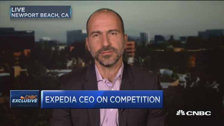 Airbnb terrific competitor: Expedia CEO