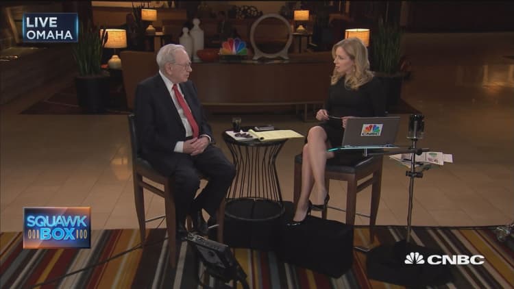 Buffett on streaming Berkshire's meeting