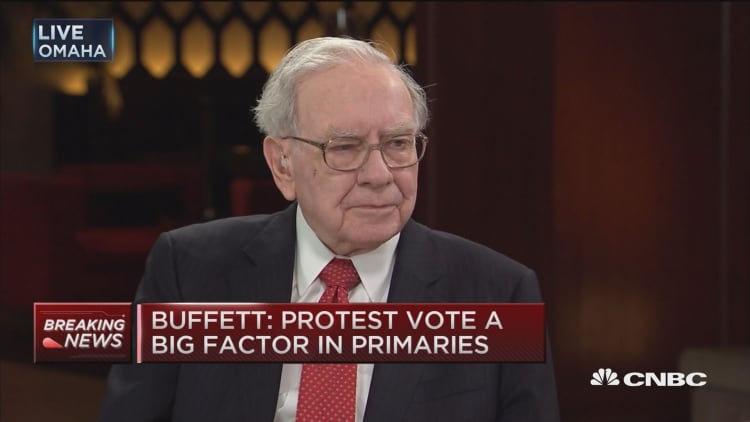 Why voters are mad: Buffett