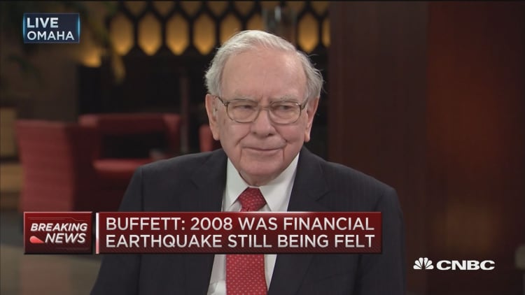 Buffett on slow global growth
