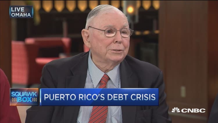 Buffett on Puerto Rico's debt crisis