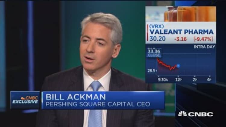 Ackman: Valeant made 'some mistakes,' is fixing them