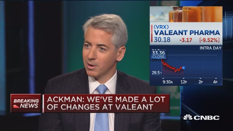 Valeant is not 'a sewer': Bill Ackman