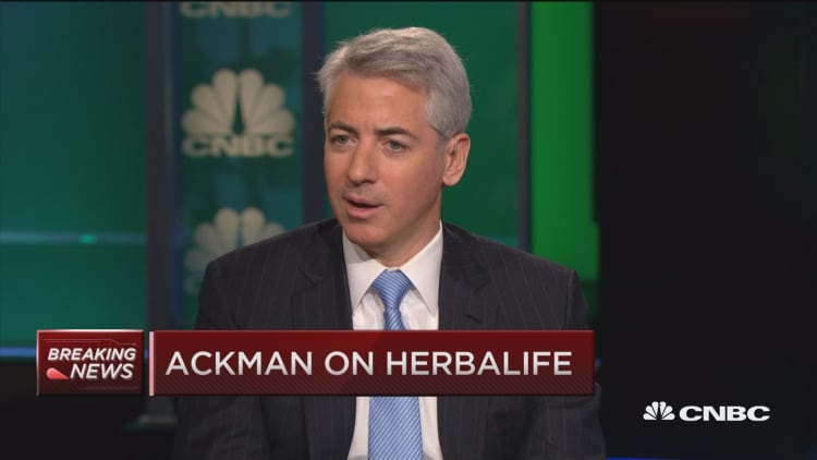 My most important contribution: Ackman on Herbalife