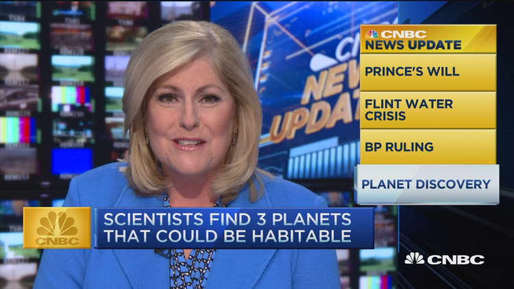 CNBC update: Planet discovery 