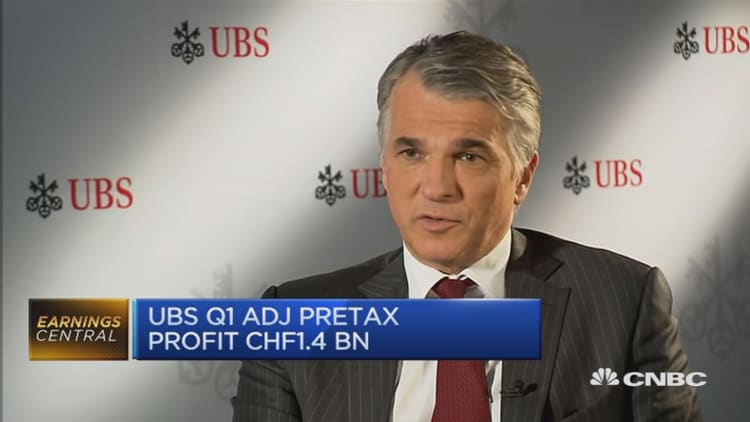 Environment remains challenging: UBS CEO