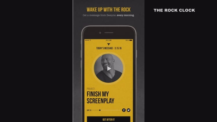 Dwayne 'The Rock' Johnson wants to help you get out of bed