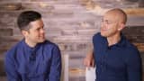 Rich Pierson and Andy Puddicombe, co-founders of HEADspace.