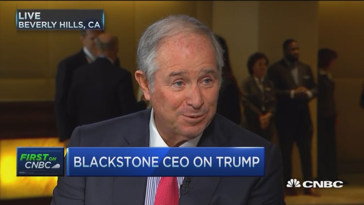 Blackstone CEO on politics, taxes
