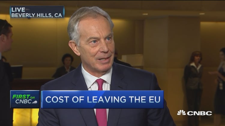 Tony Blair on the record
