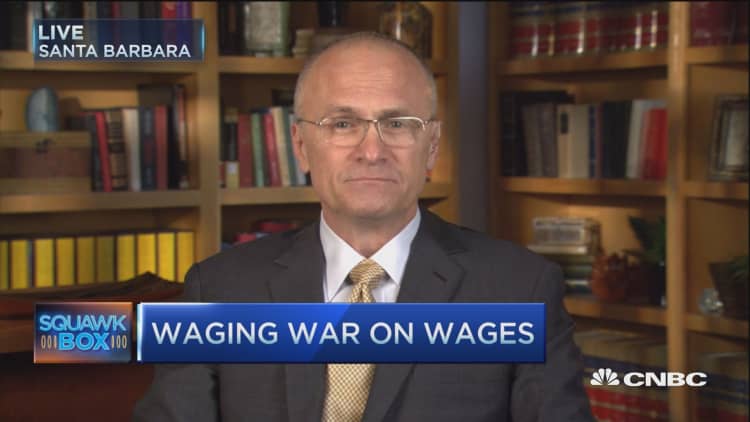 Waging war on wages: CEO
