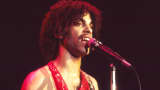 The musician Prince performs in 1981.