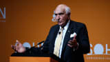 Ken Langone speaking at the SOHN Conference in New York on May 4th, 2016.