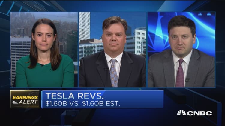 Three analyst views on Tesla