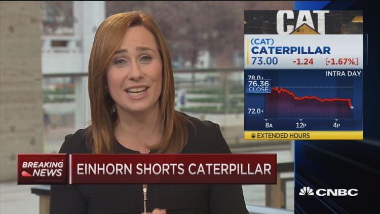 Einhorn shorts Caterpillar