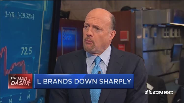Cramer's Mad Dash: L Brands down sharply